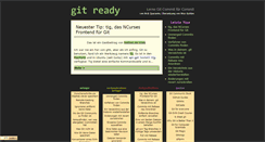 Desktop Screenshot of de.gitready.com
