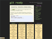 Tablet Screenshot of gitready.com